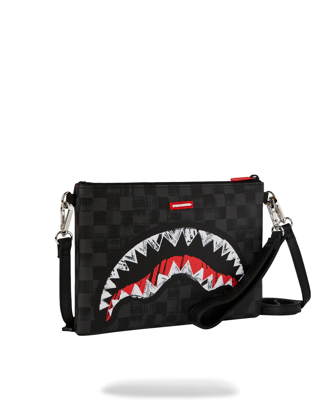 SCRIBBLE SHARK CROSSOVER CLUTCH - Image 2