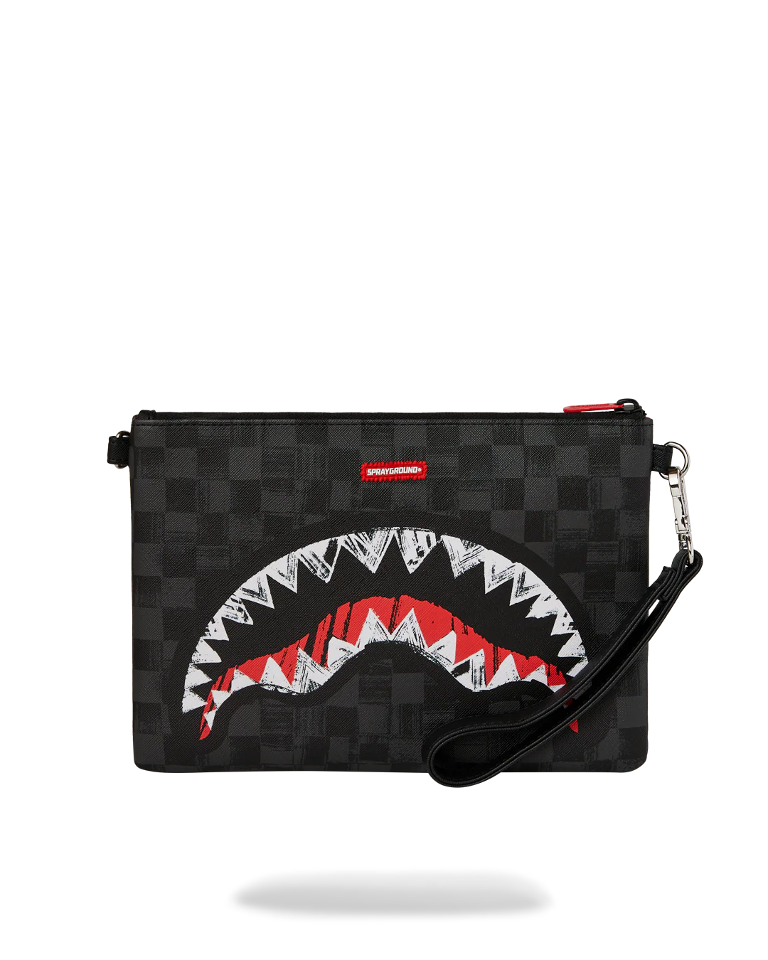 SCRIBBLE SHARK CROSSOVER CLUTCH - Image 4