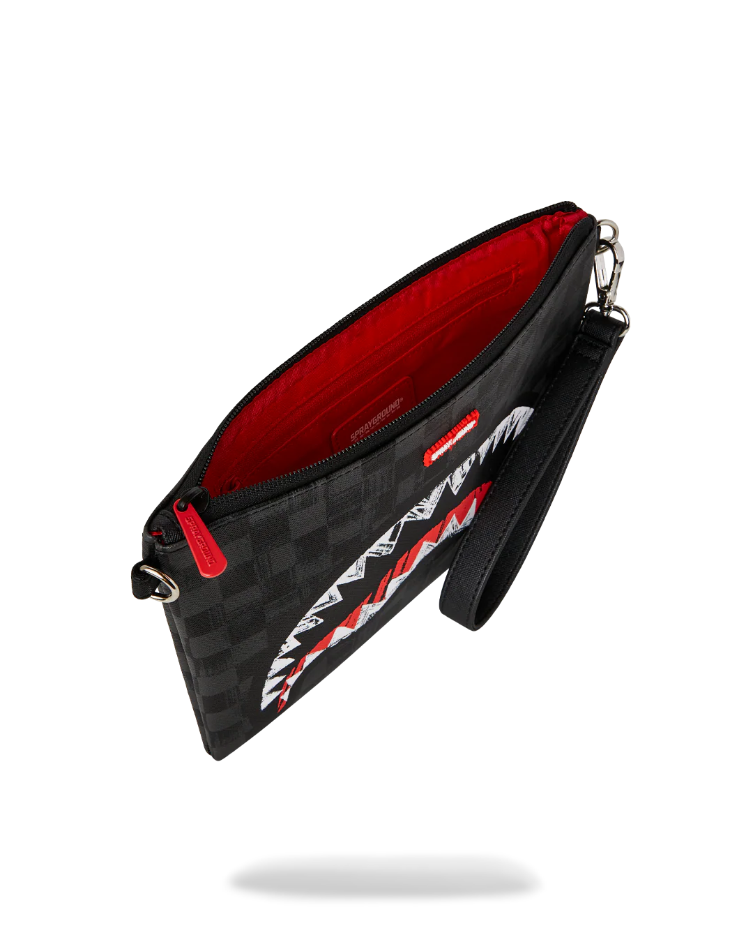 SCRIBBLE SHARK CROSSOVER CLUTCH - Image 5