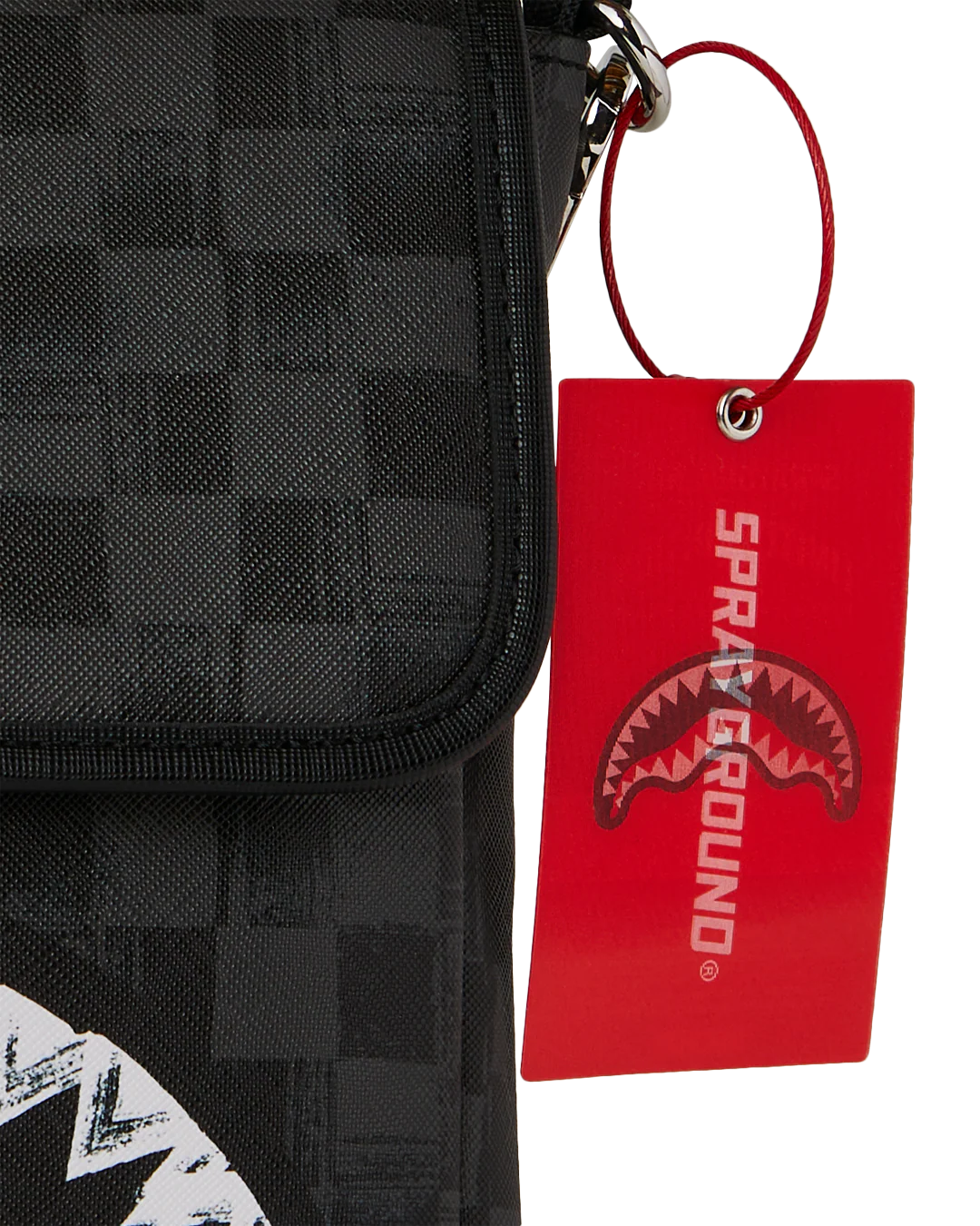 SCRIBBLE SHARK MESSENGER BAG - Image 4