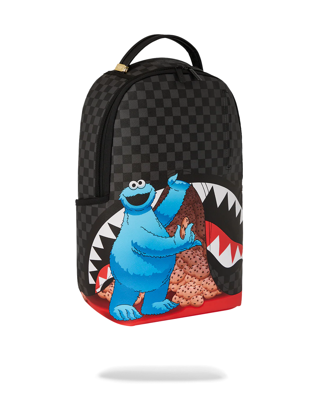 SESAME STREET COOKIE MONSTER SNEAKING A BITE  DLXSV BACKPACK - Image 2