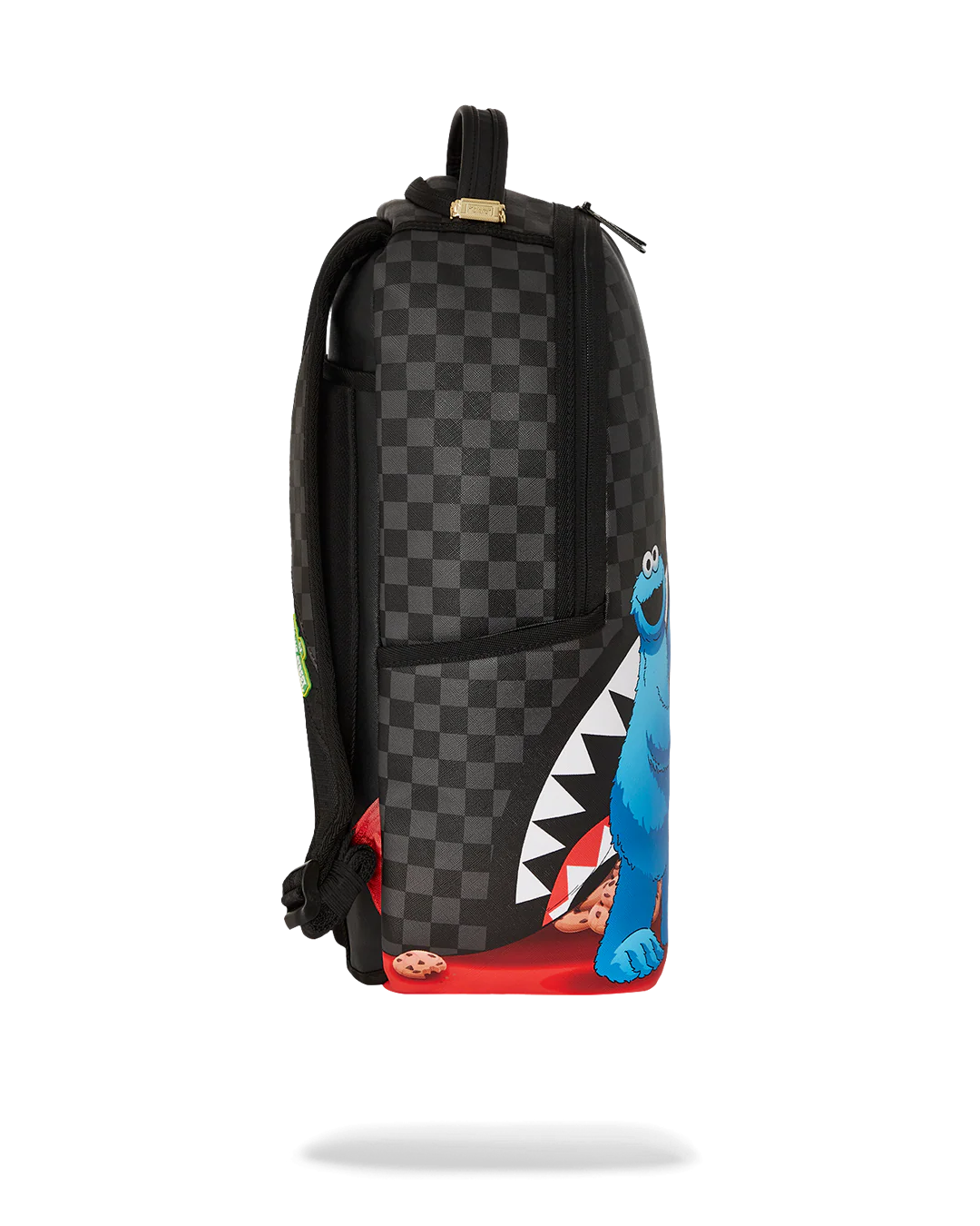 SESAME STREET COOKIE MONSTER SNEAKING A BITE  DLXSV BACKPACK - Image 3