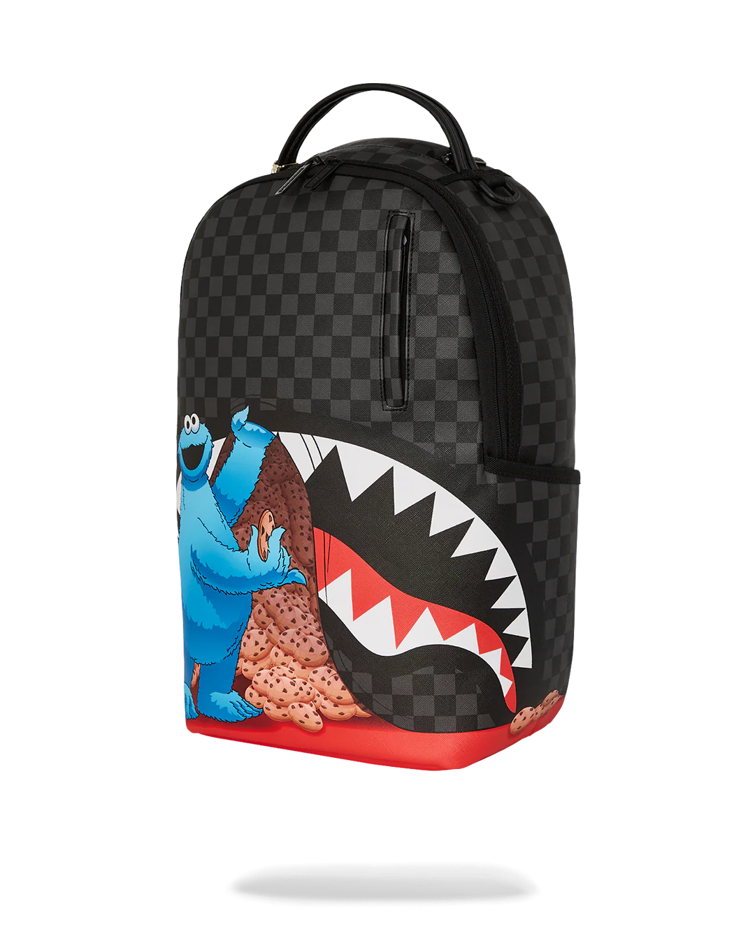 SESAME STREET COOKIE MONSTER SNEAKING A BITE  DLXSV BACKPACK - Image 5