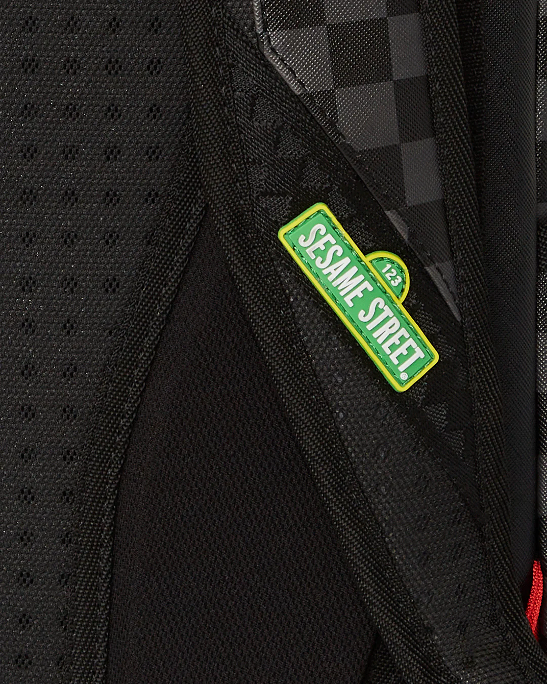 SESAME STREET COOKIE MONSTER SNEAKING A BITE  DLXSV BACKPACK - Image 9
