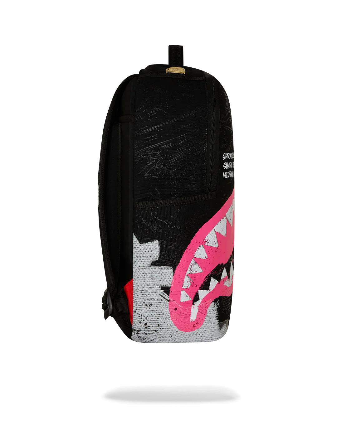 SHARK CENTRAL SORBET HAND PAINTED DLX-COTTON BACKPACK - Image 3