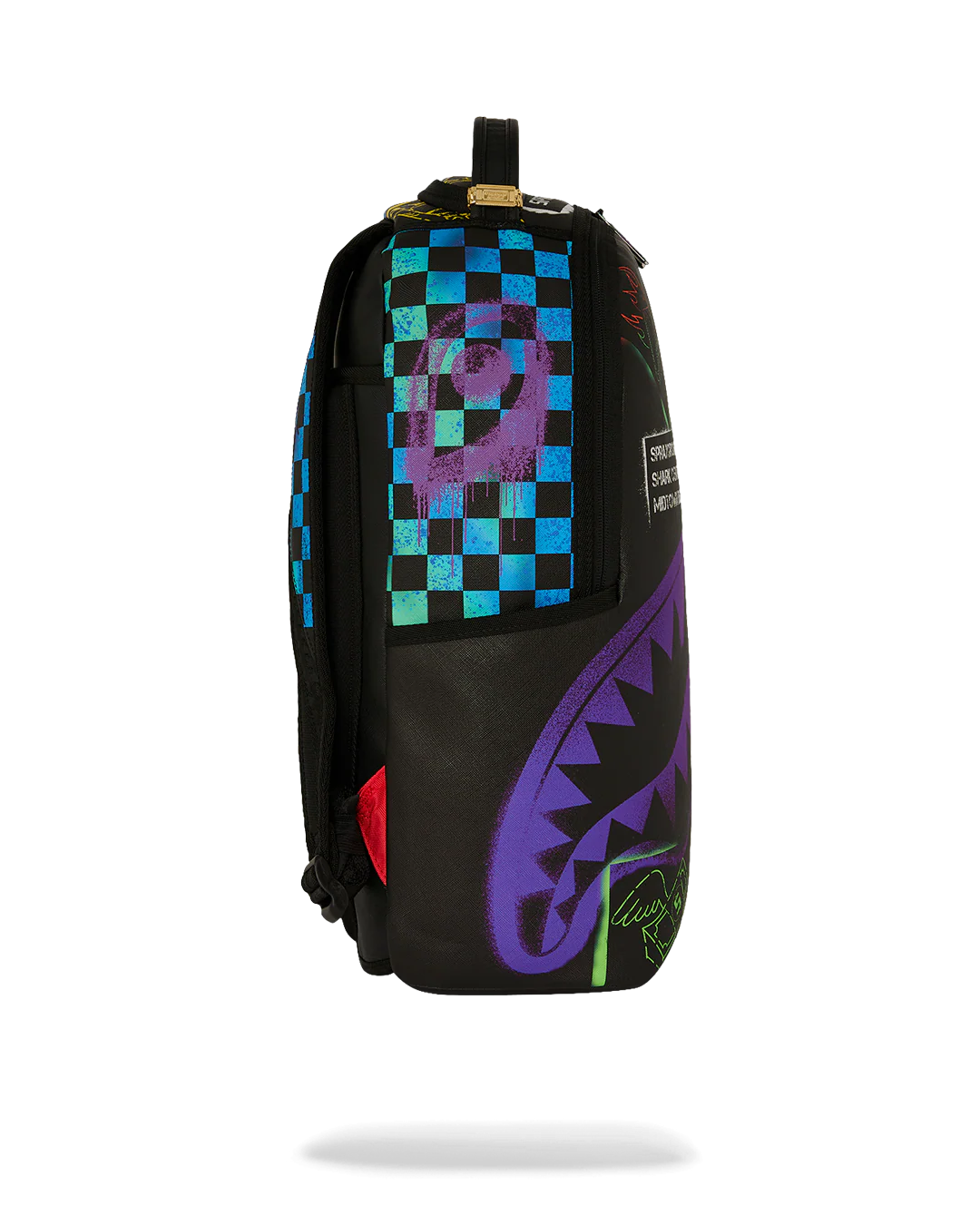 SHARK CENTRAL STENCILS BLACK DLXSV BACKPACK - Image 3