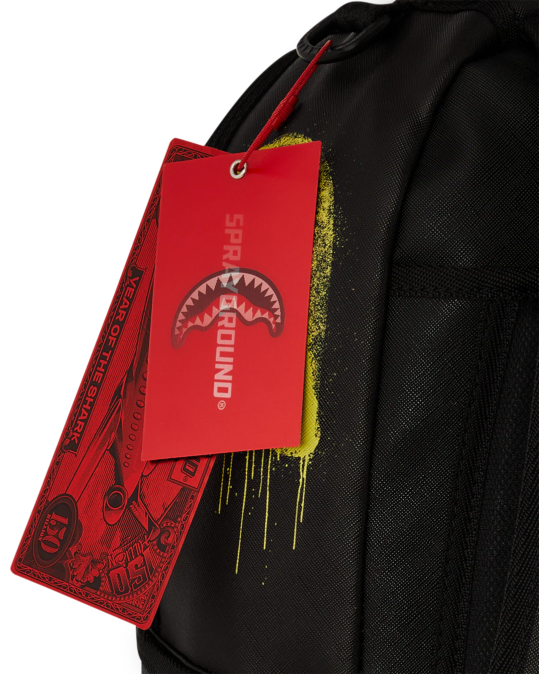 SHARK CENTRAL STENCILS BLACK DLXSV BACKPACK - Image 9