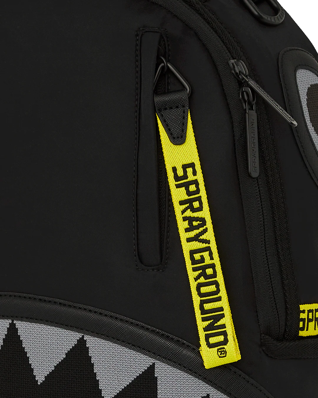 SHARK CENTRAL YELLOW TAPE DLX SATIN BACKPACK - Image 6