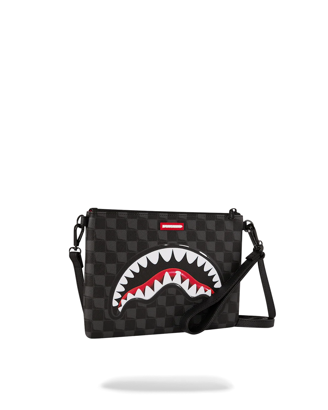 SHARKS IN PARIS BALLOON BLACK CROSSOVER CLUTCH - Image 2