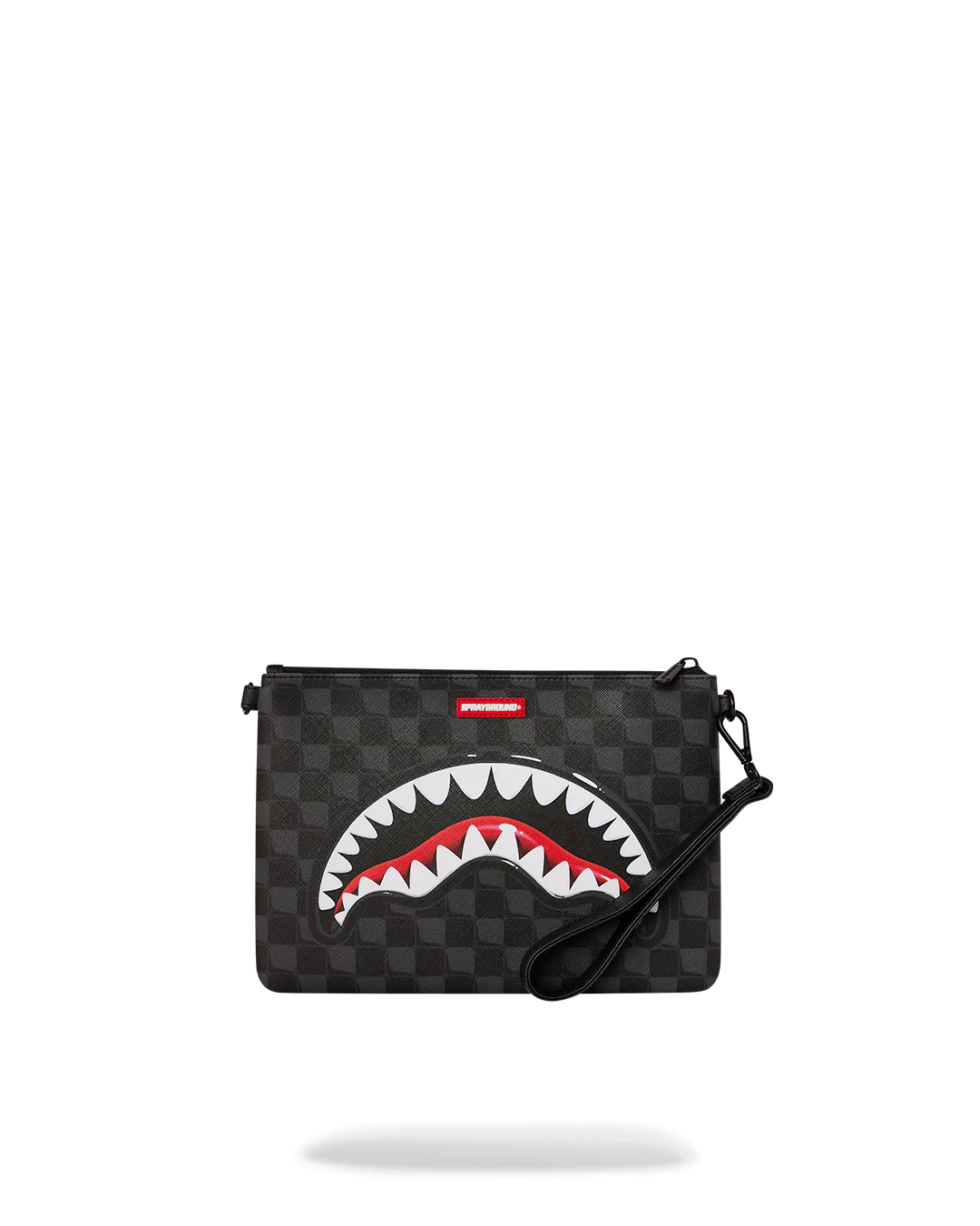 SHARKS IN PARIS BALLOON BLACK CROSSOVER CLUTCH - Image 3