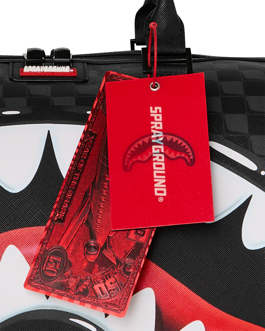 SHARKS IN PARIS BALLOON BLACK DUFFLE - Image 9
