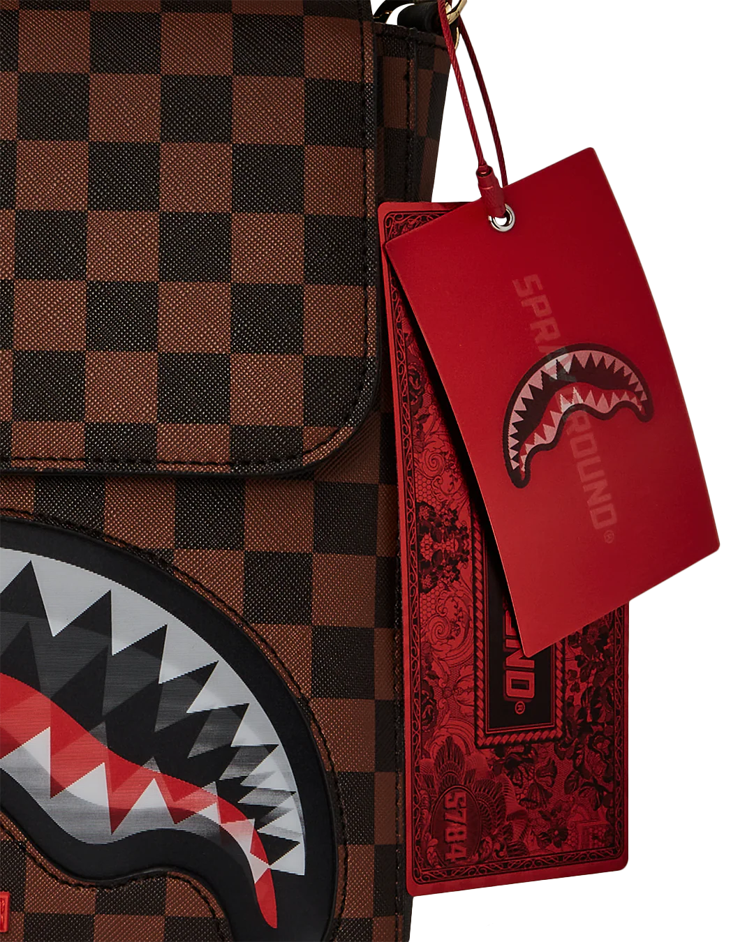 SHARKS IN PARIS LENTICULAR CHOMP MESSENGER SLING - Image 6