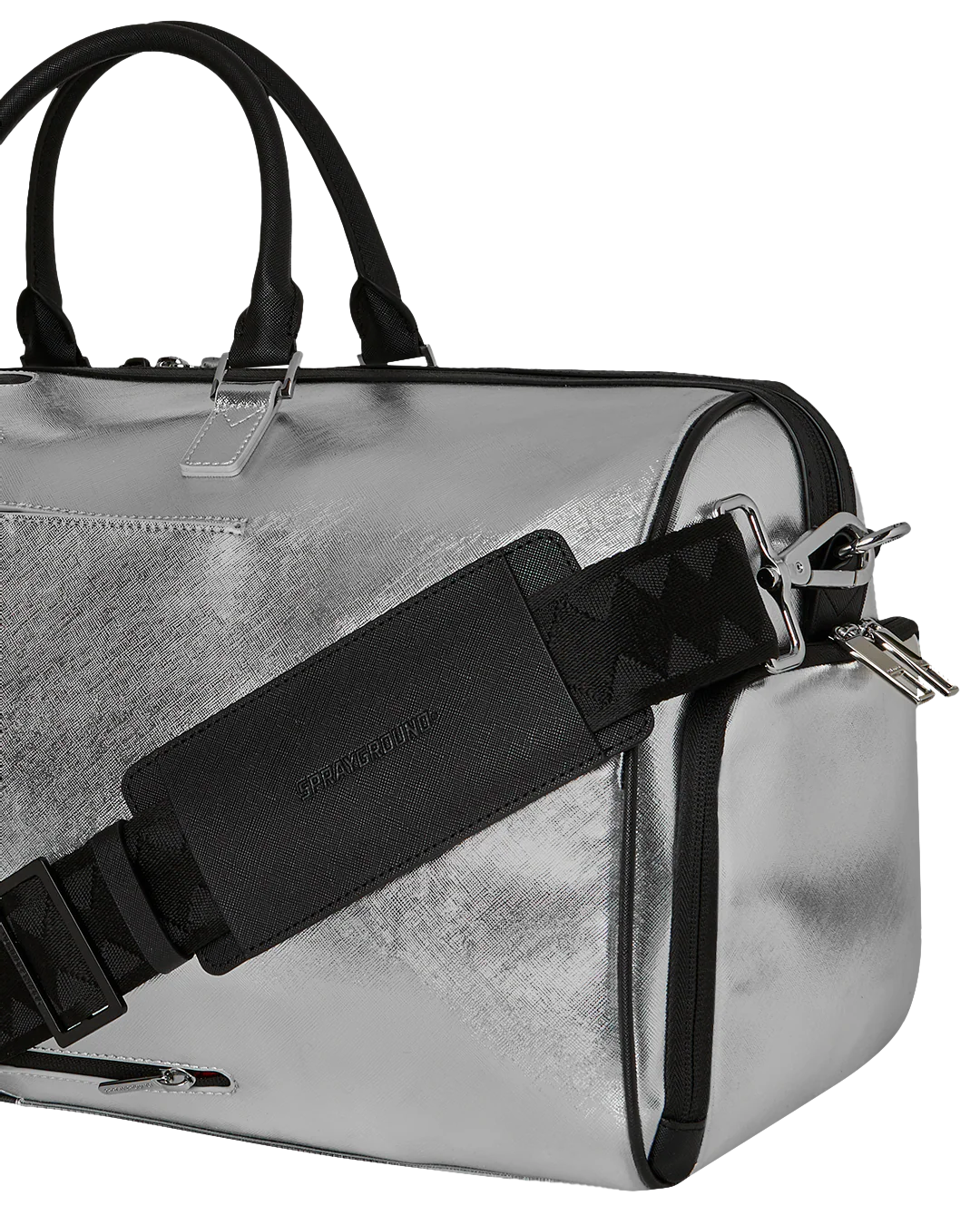 SILVER SIDE DRIP DUFFLE - Image 5