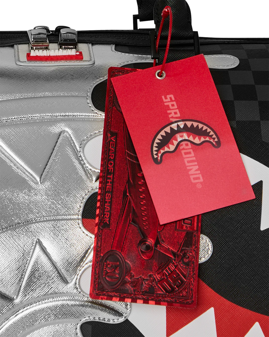 SILVER SIDE DRIP DUFFLE - Image 9