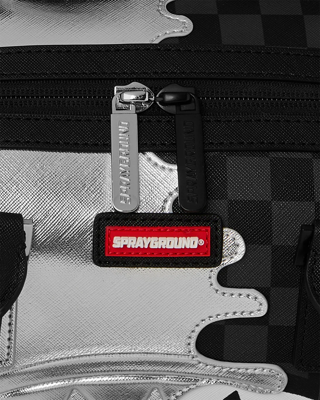 SILVER SIDE DRIP MINI DUFFLE - Image 6