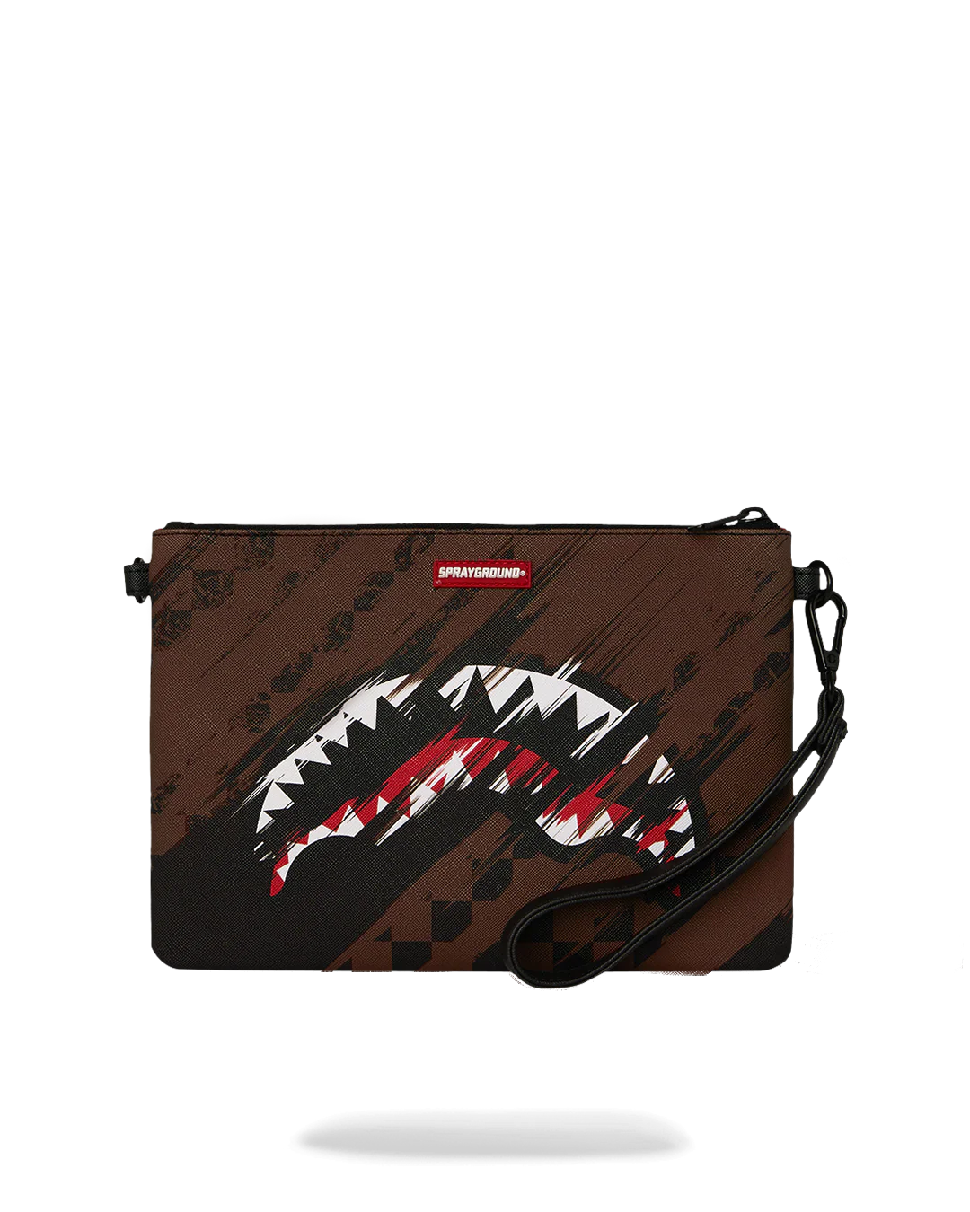 SMEARED GRUNGE CROSSOVER CLUTCH - Image 3