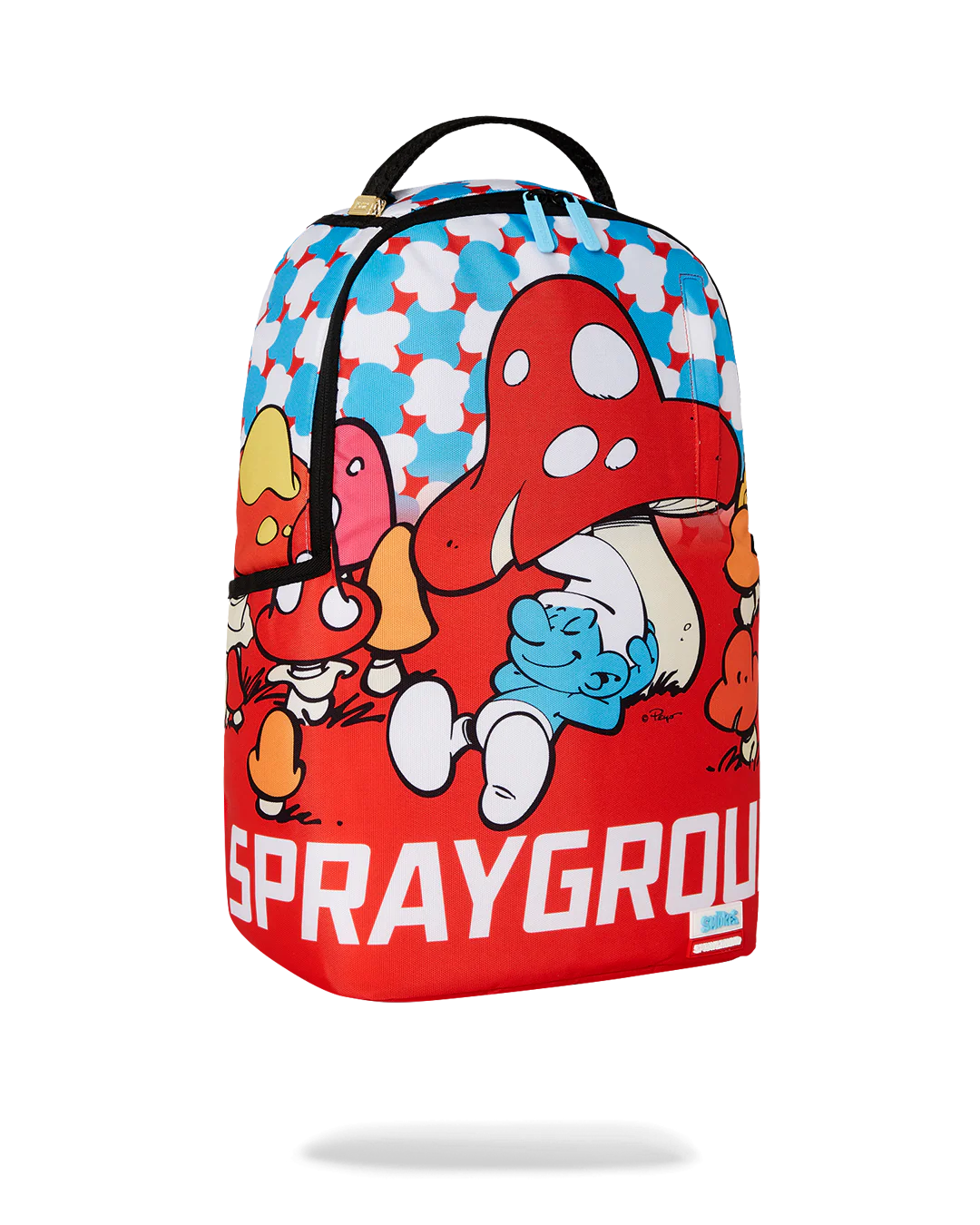 SMURF CHILLING SPRAYGROUND DLXR BACKPACK - Image 2