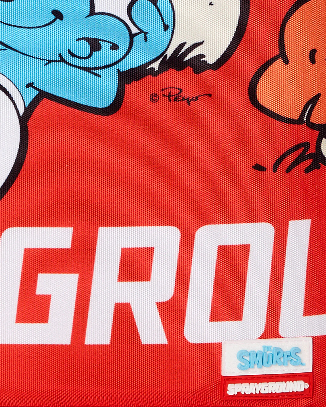 SMURF CHILLING SPRAYGROUND DLXR BACKPACK - Image 9