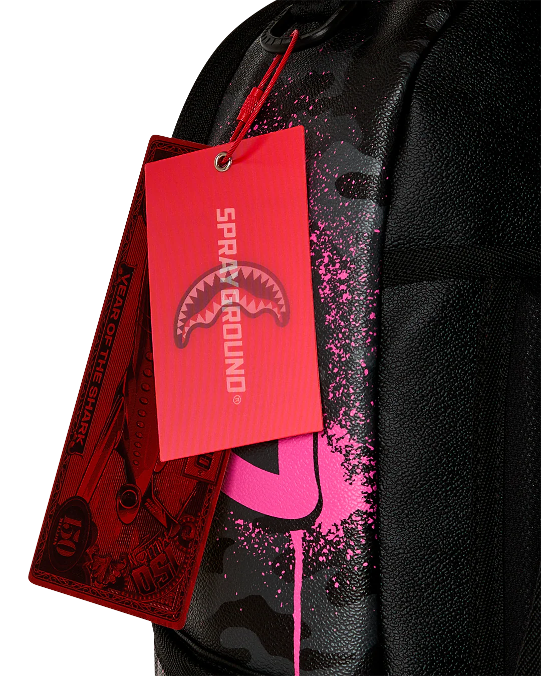 SNOOPY PINK STENCIL BACKPACK - Image 10