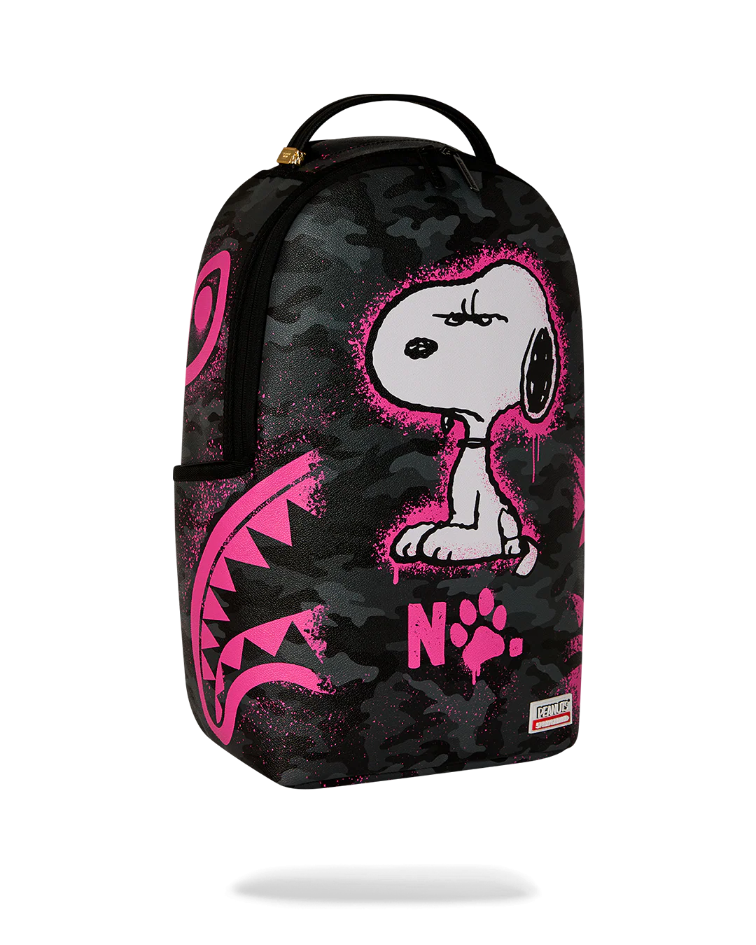 SNOOPY PINK STENCIL BACKPACK - Image 2