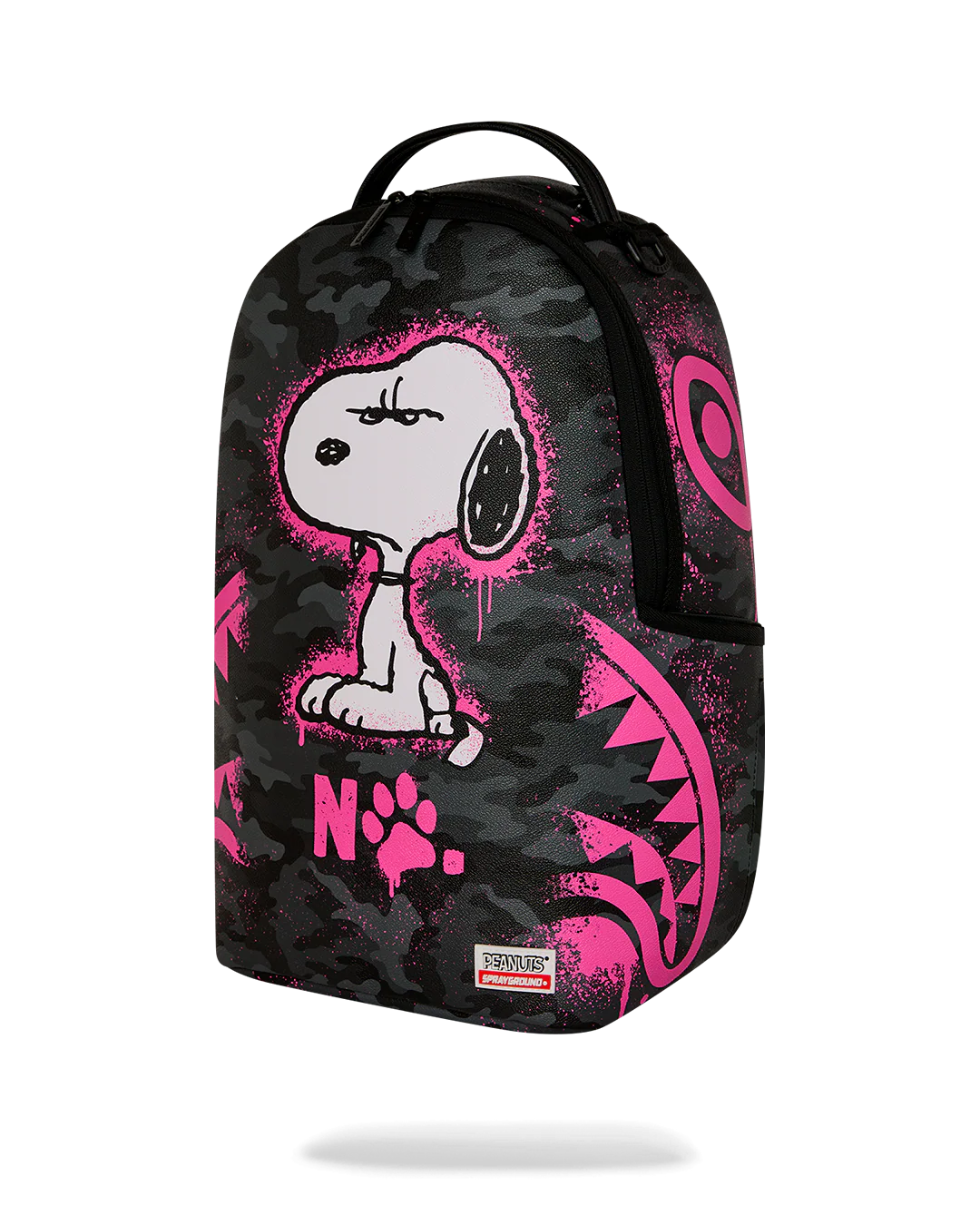 SNOOPY PINK STENCIL BACKPACK - Image 5