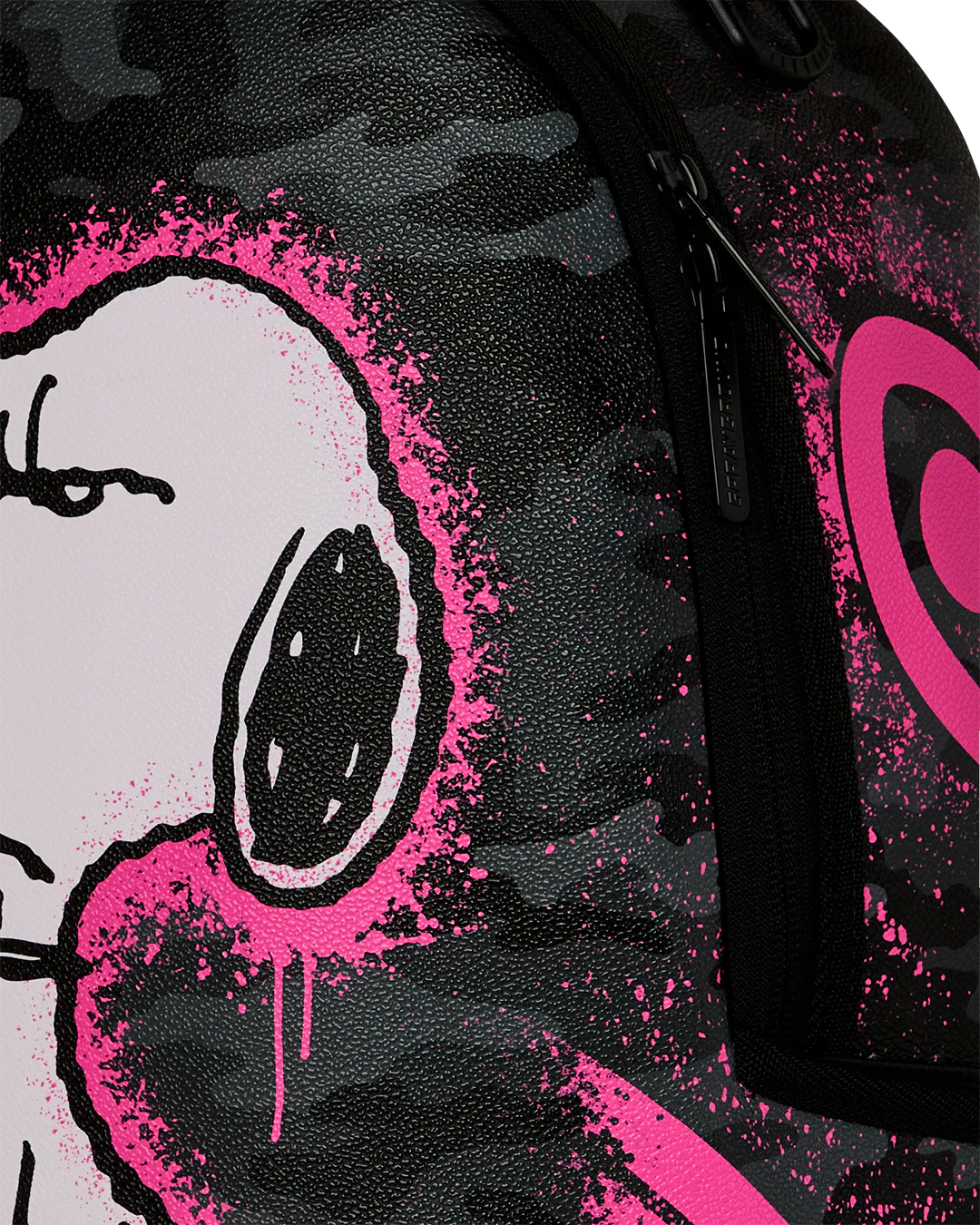 SNOOPY PINK STENCIL BACKPACK - Image 6