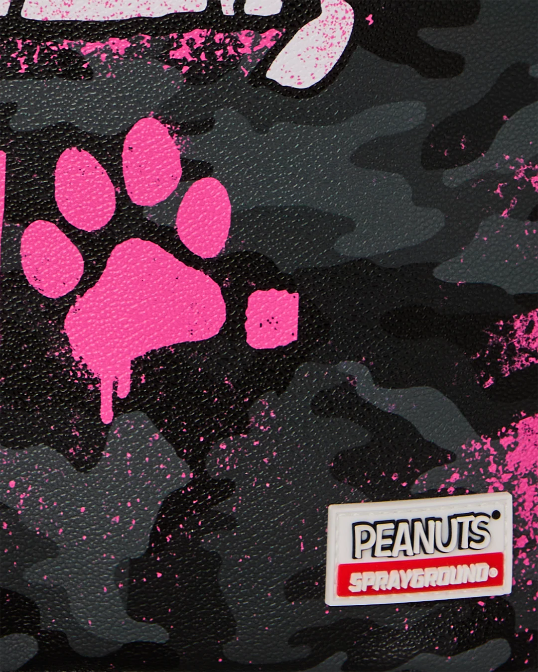 SNOOPY PINK STENCIL BACKPACK - Image 9