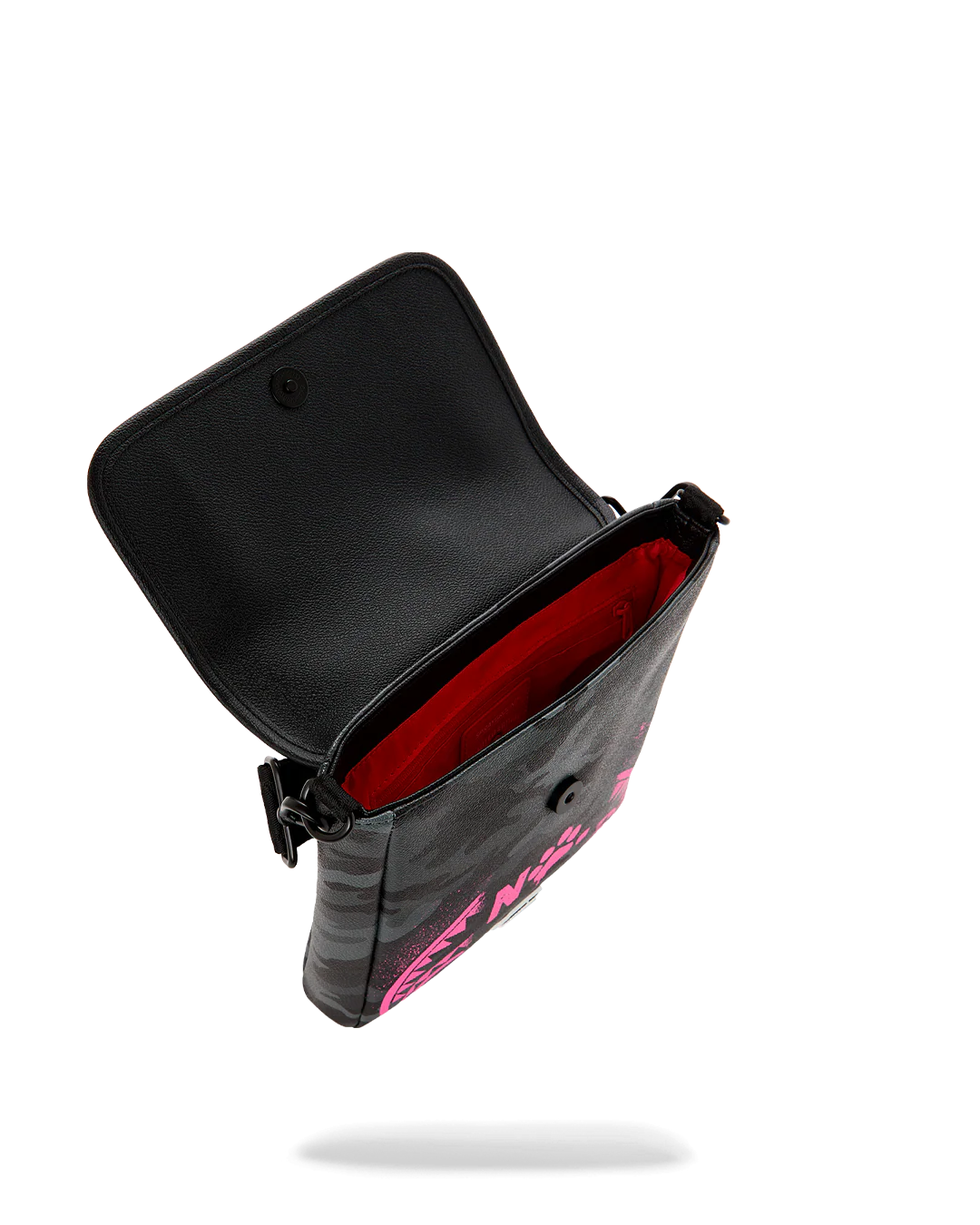 SNOOPY PINK STENCIL MESSENGER SLING - Image 4