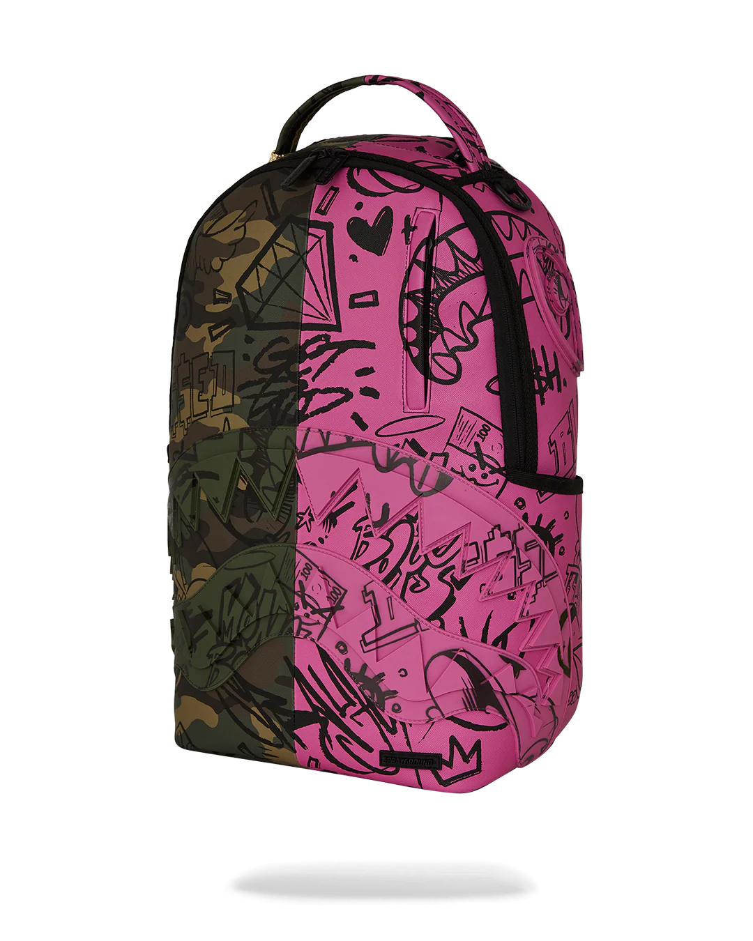 SPLIT PINK AND CAMO DLXSV BACKPACK - Image 5