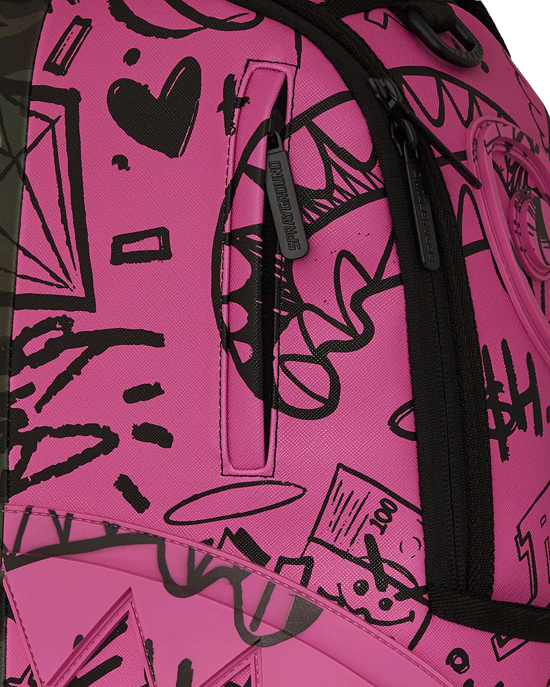 SPLIT PINK AND CAMO DLXSV BACKPACK - Image 6