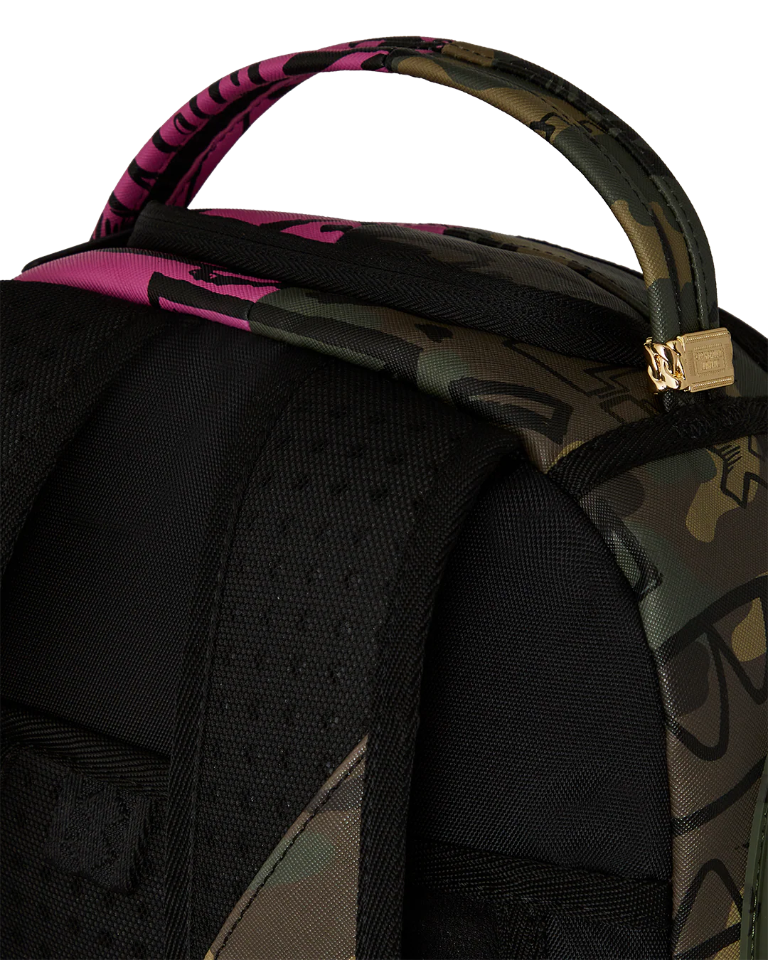 SPLIT PINK AND CAMO DLXSV BACKPACK - Image 7