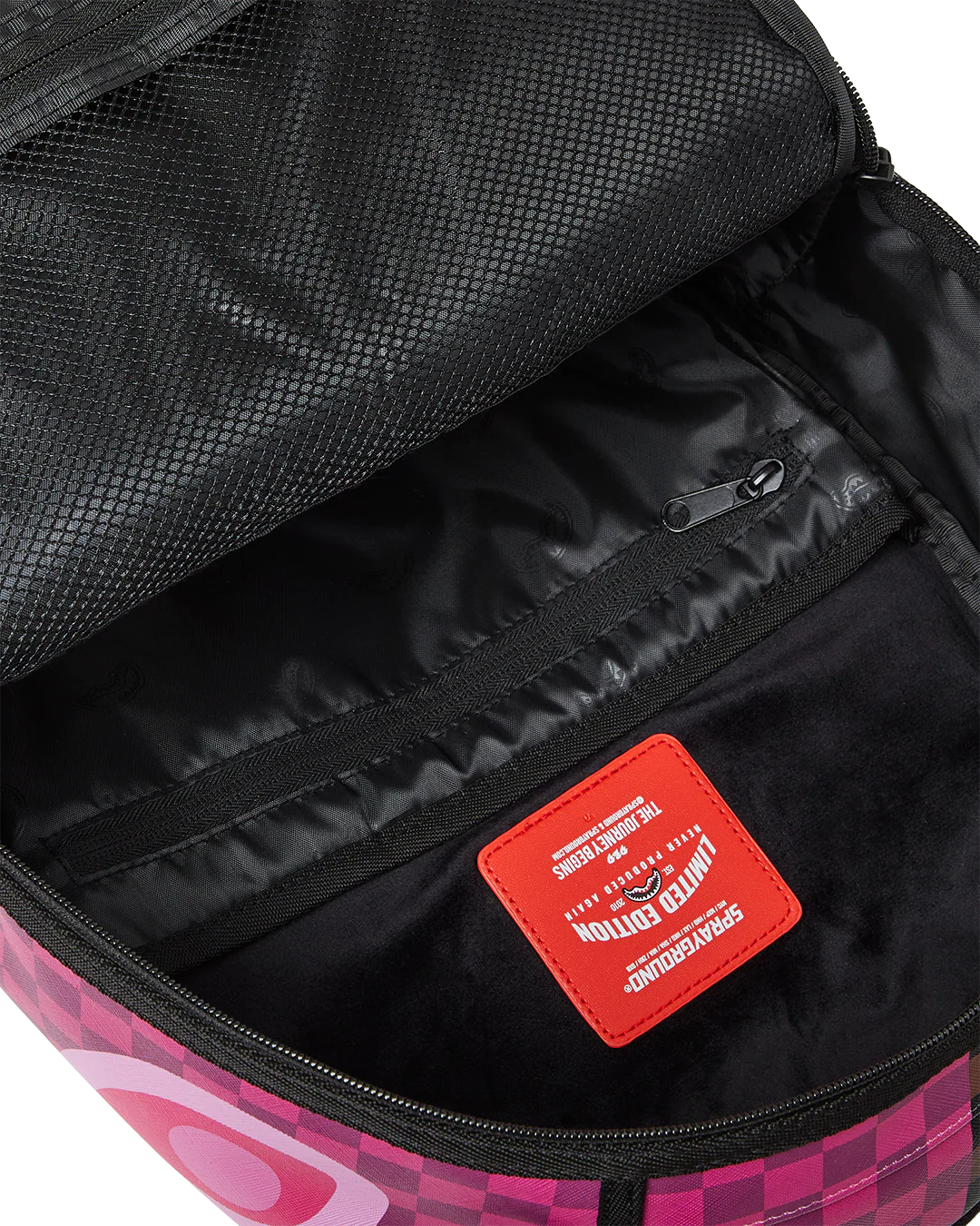 SPLIT SIP PINK CHECK DLXSV BACKPACK - Image 8