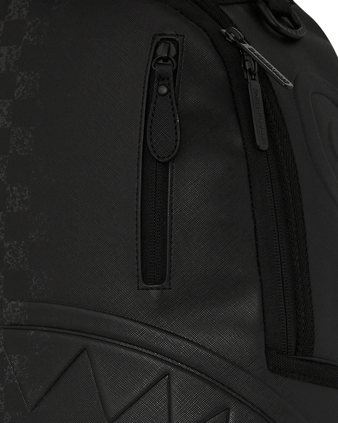 SPRAY SPRITZ GREY CHECK BLACK DLXSV BACKPACK - Image 6