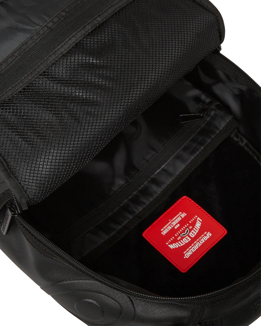 SPRAY SPRITZ GREY CHECK BLACK DLXSV BACKPACK - Image 8