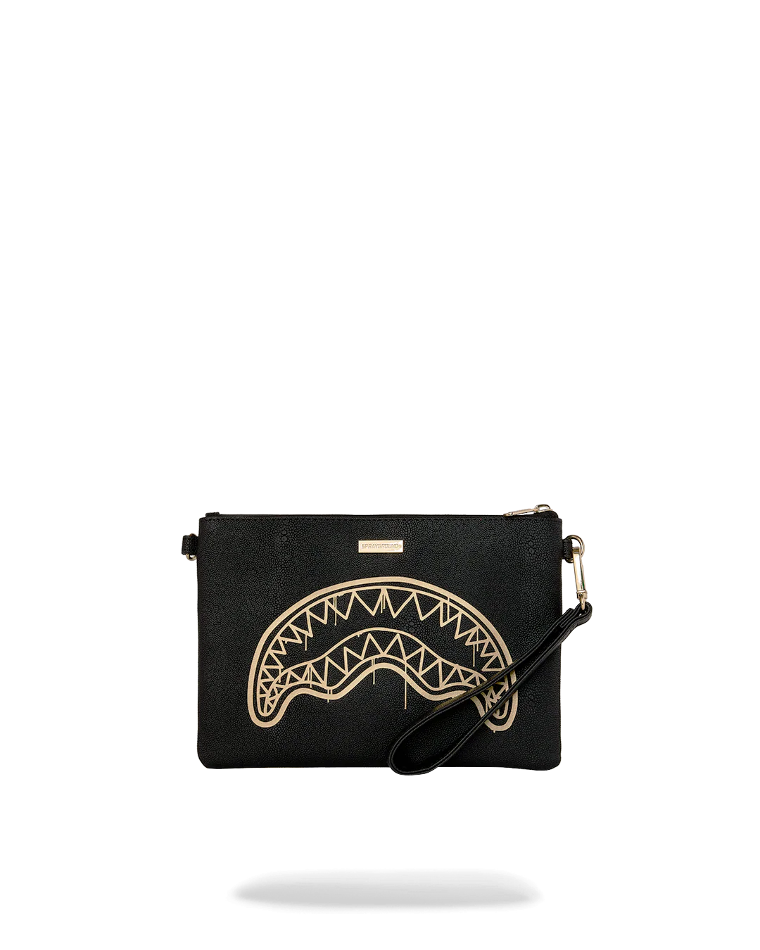 THAT GOLD DRAP CROSSOVER CLUTCH - Image 4