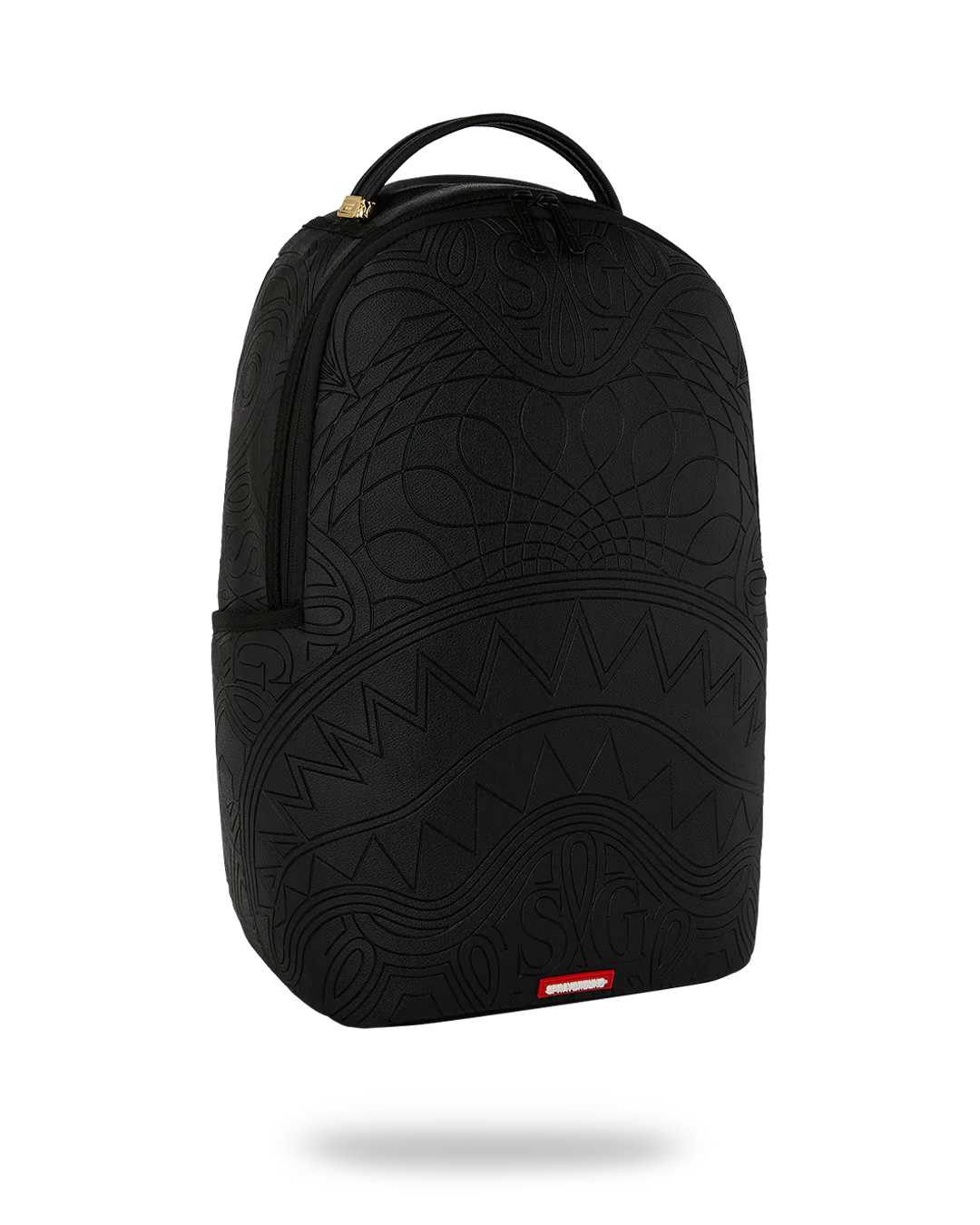 TONAL MONOGRAM EMBOSS SHARK BACKPACK - Image 2