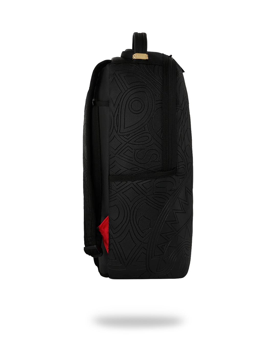 TONAL MONOGRAM EMBOSS SHARK BACKPACK - Image 3
