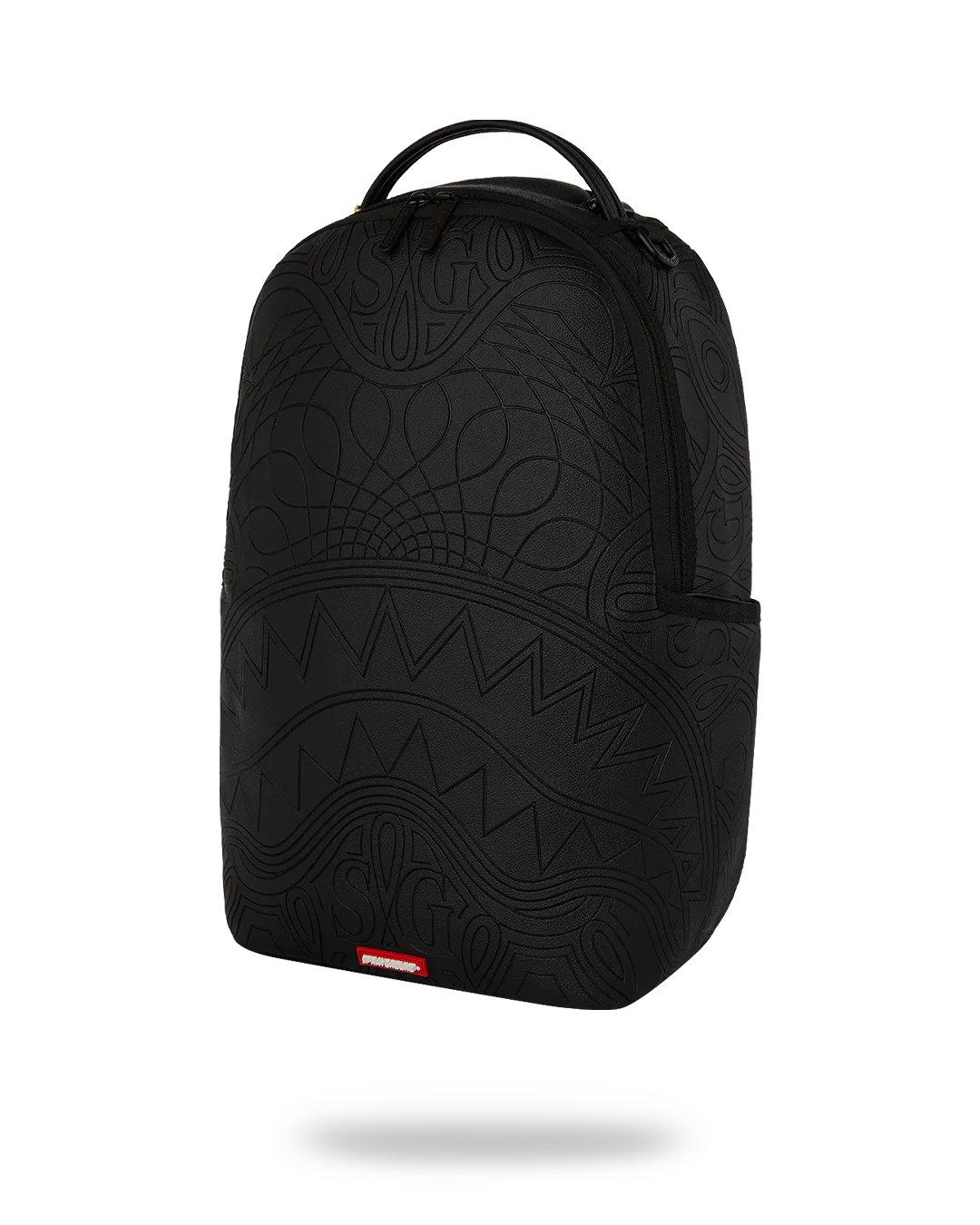 TONAL MONOGRAM EMBOSS SHARK BACKPACK - Image 5