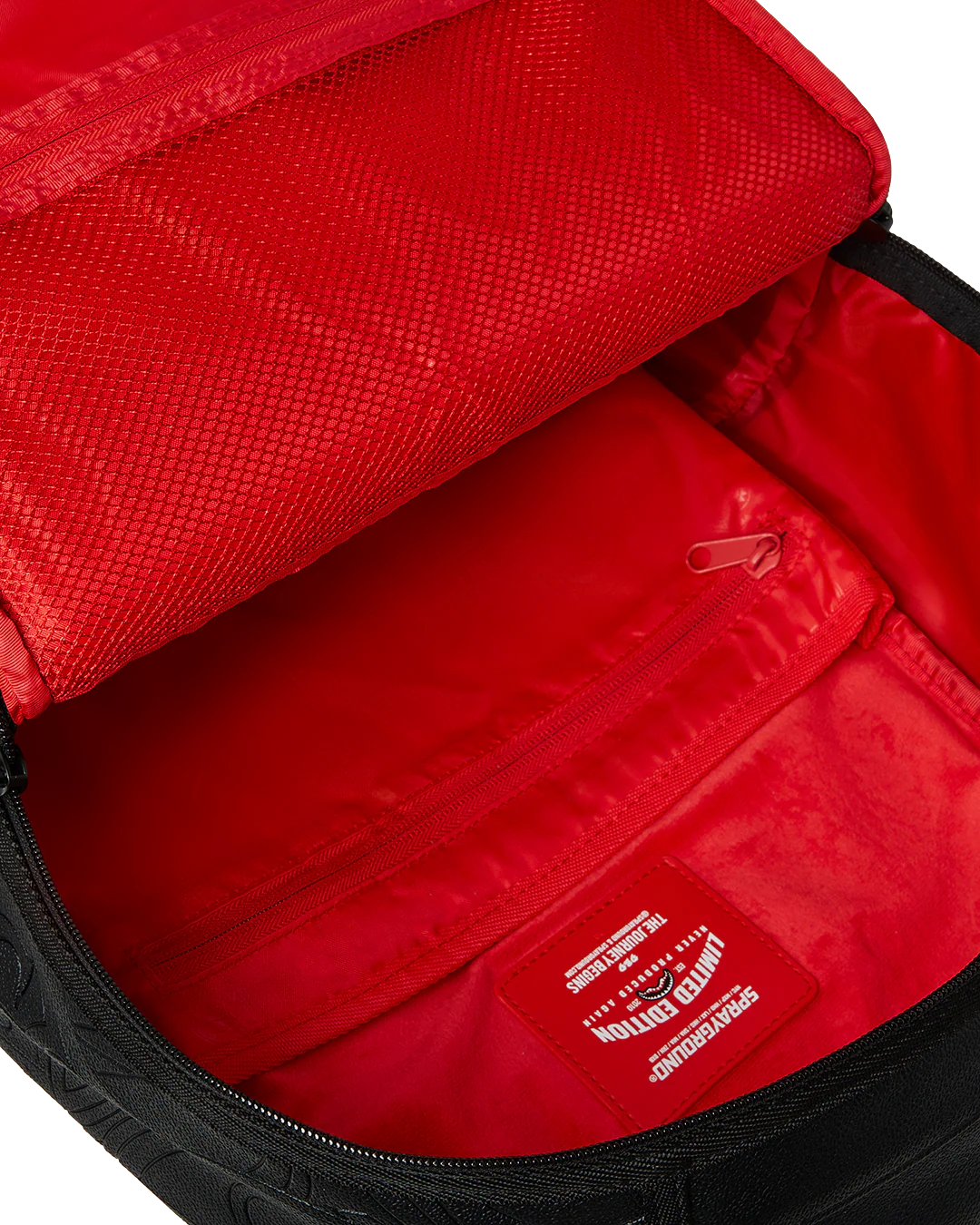 TONAL MONOGRAM EMBOSS SHARK BACKPACK - Image 8
