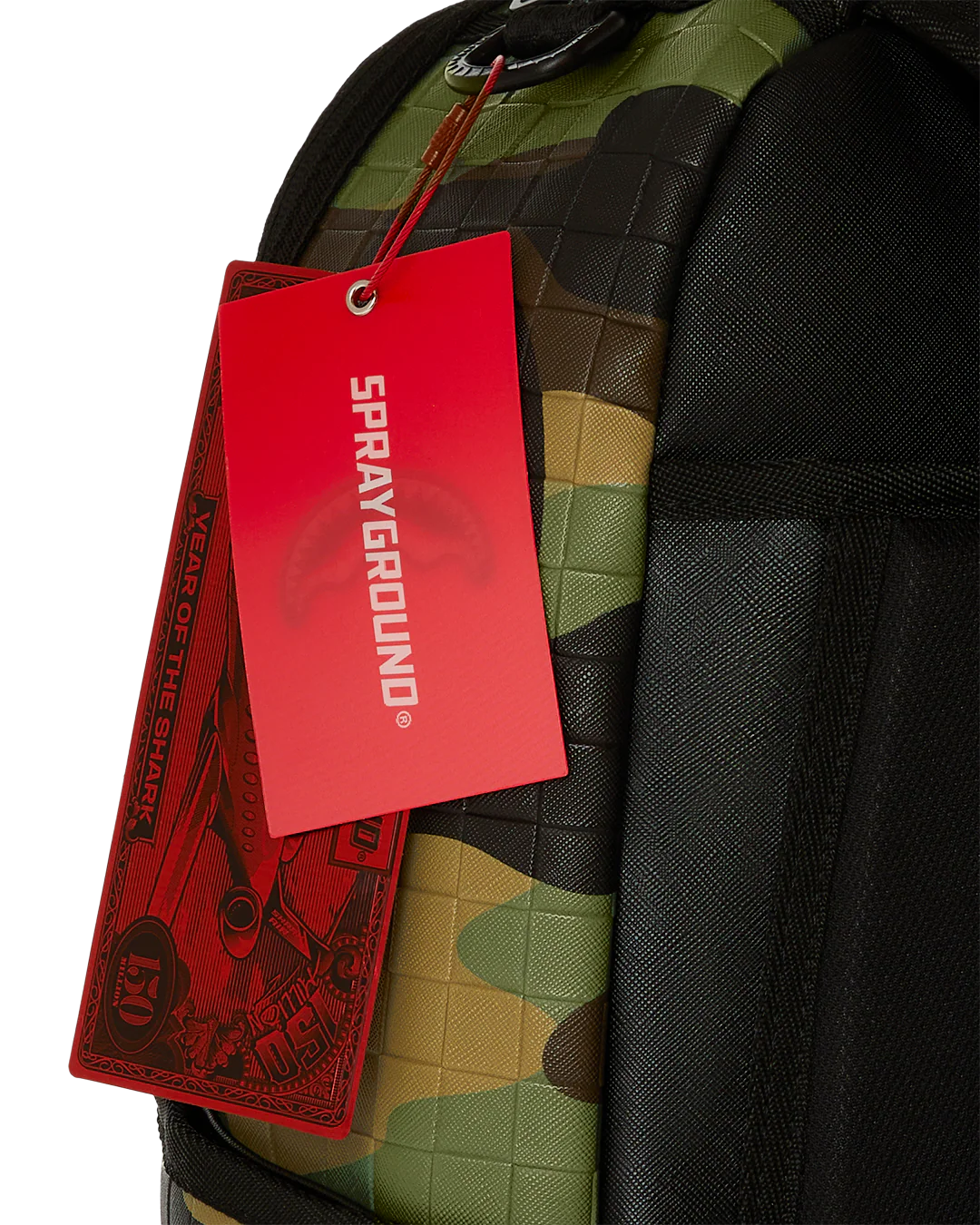 WOODLAND CAMO CHECK BACKPACK - Image 9
