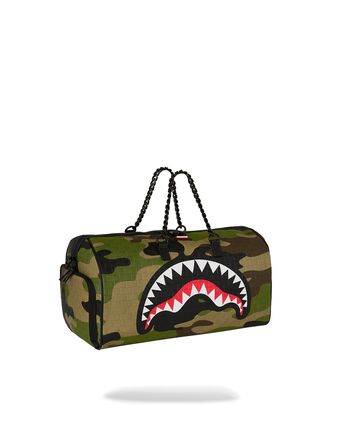 WOODLAND CAMO CHECK CHAIN DUFFLE - Image 2